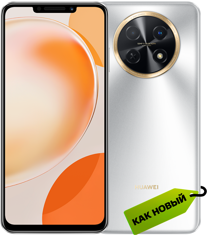 

Смартфон HUAWEI, nova Y91 8/128 Гб Лунное серебро "Как новый"