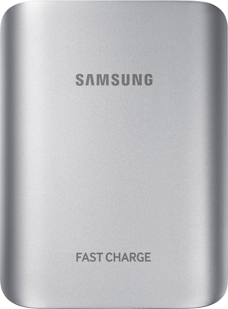 

Внешний аккумулятор Samsung, 10200 mAh EB-PG935BSRGRU c функцией быстрой зарядки Silver