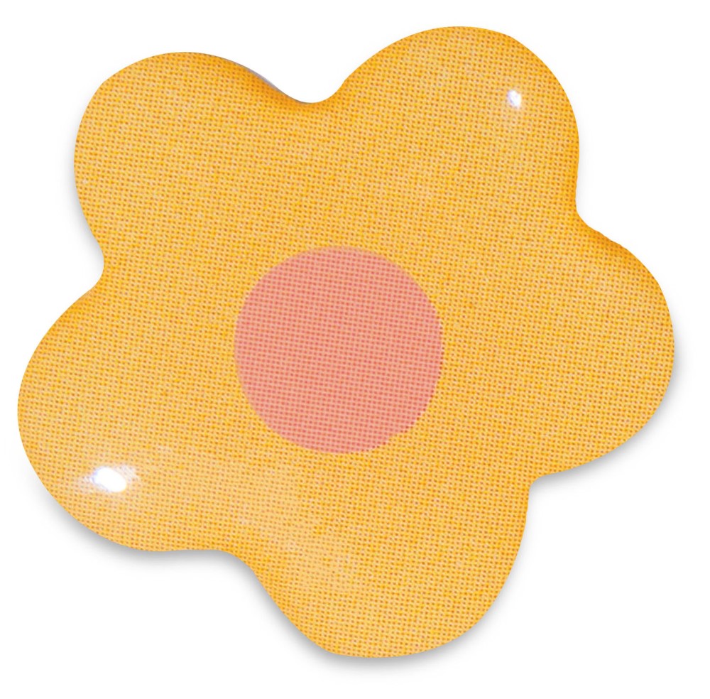 

Стикер VLP, Flower 19*20 мм Creamy Yellow Pink