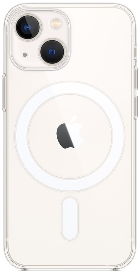 Клип-кейс Apple iPhone 13 mini MagSafe силиконовый Прозрачный (MM2W3ZE/A) 0313-9444 MM2W3ZE/A iPhone 13 mini MagSafe силиконовый Прозрачный (MM2W3ZE/A) - фото 1