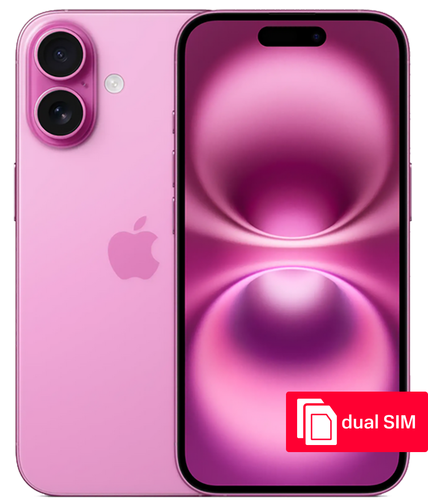 

Смартфон Apple, iPhone 16 Plus 128Gb SIM + SIM Pink