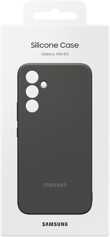Чехол-накладка Samsung Galaxy A54 Silicone Case Чёрный 0319-1040 EF-PA546TBEGRU - фото 6