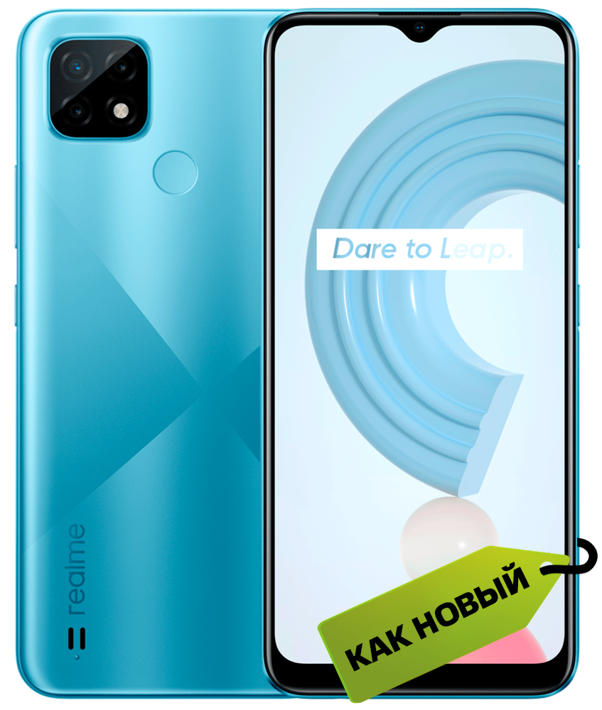

Смартфон Realme, C21-Y 3/32Gb Blue "Как новый"