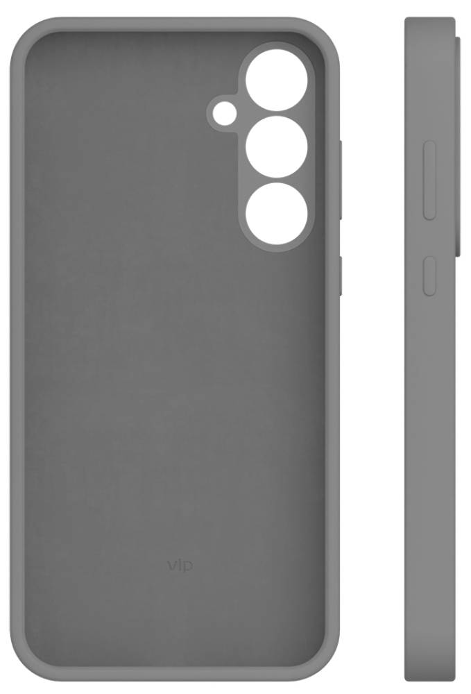 Чехол-накладка VLP Aster Case для Samsung Galaxy A55 Cерый 3100-2547 - фото 3