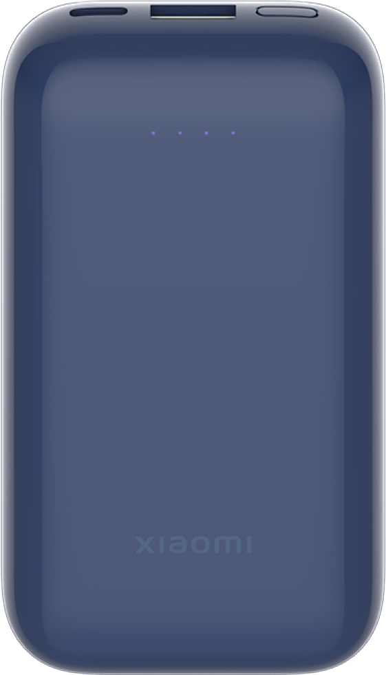 Внешний аккумулятор Xiaomi Pocket Edition Pro 33W 10000mAh BHR5785GL Темно-синий внешний аккумулятор xiaomi 33w power bank pocket edition pro midnight blue 10000mah bhr5785gl