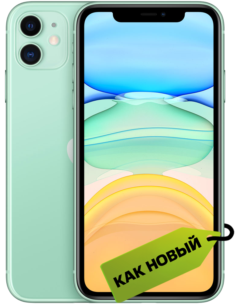 

Смартфон Apple, iPhone 11 (новая комплектация) 64Gb Зеленый «Как новый»