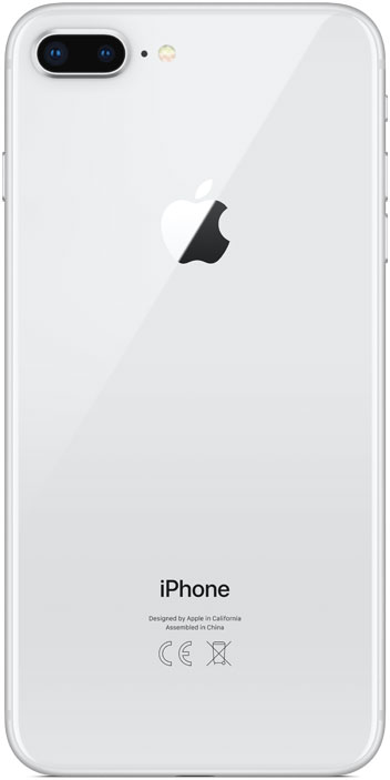 Смартфон Apple iPhone 8 Plus 64GB Silver (Серебристый) 0101-5986 iPhone 8 Plus 64GB Silver (Серебристый) - фото 3
