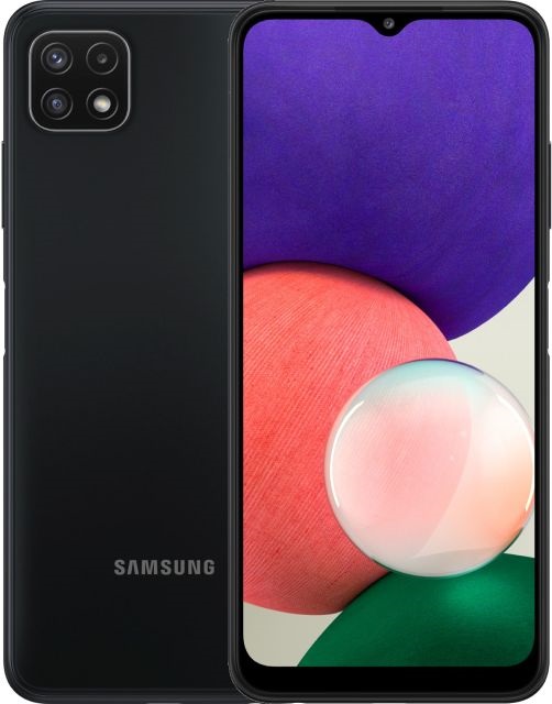 Смартфон Samsung Galaxy A22s 4/128Gb Gray 0101-7923 SM-A226BZAVSER Galaxy A22s 4/128Gb Gray - фото 1