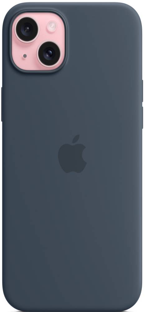 Чехол-накладка Apple iPhone 15 Plus Silicone Case with MagSafe Штормовой синий 3100-0099 iPhone 15 Plus - фото 4