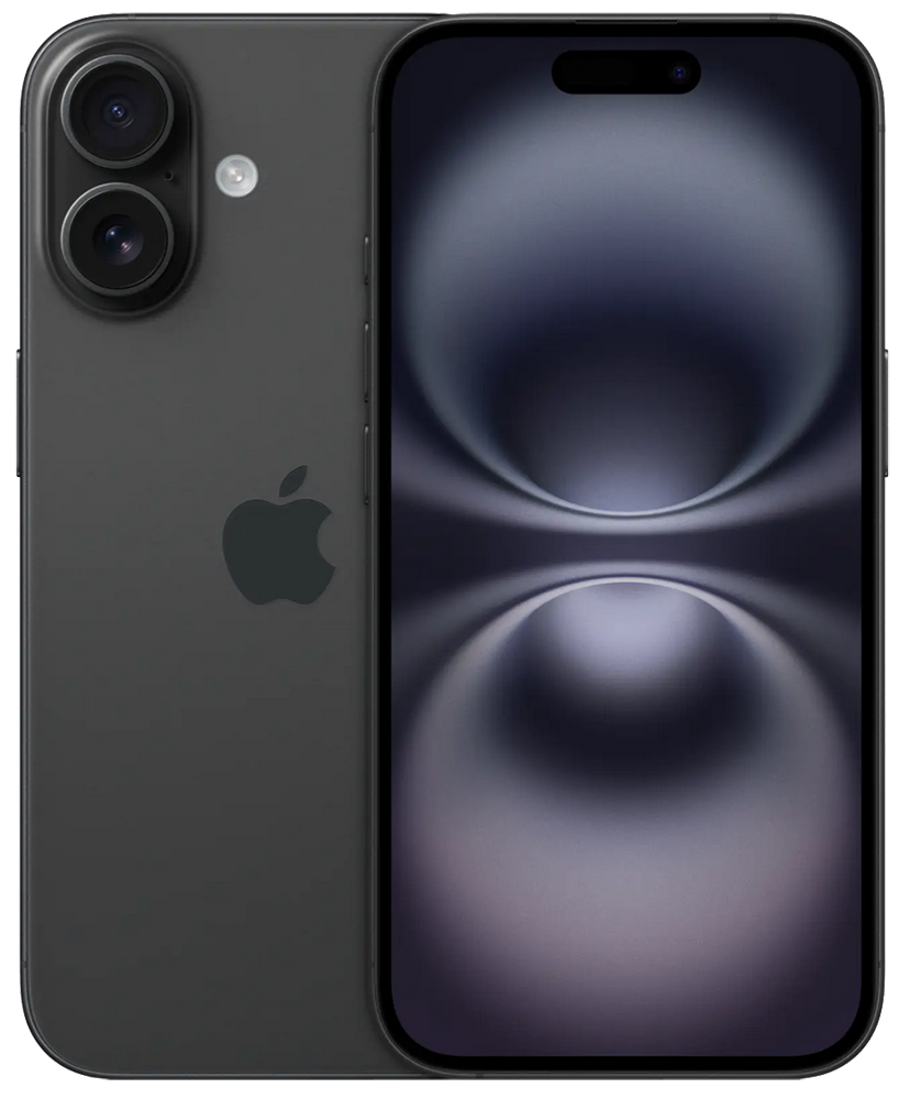 

Смартфон Apple, iPhone 16 128 Гб eSIM + SIM Черный «Хорошее состояние»
