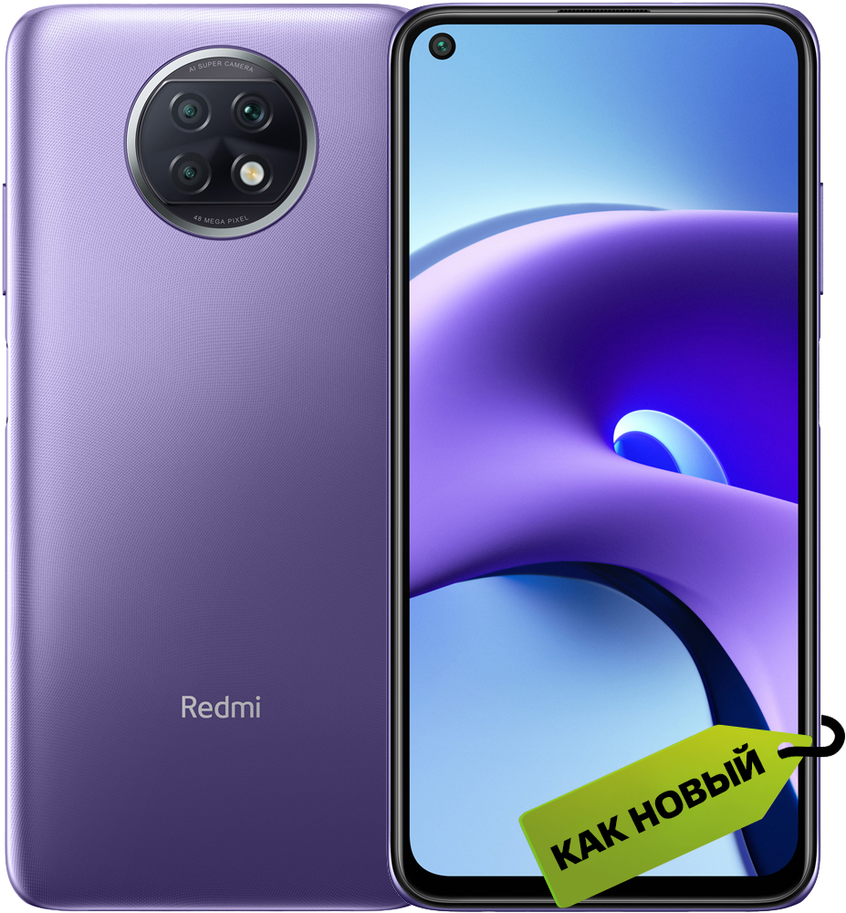 

Смартфон Xiaomi, Redmi 9T 4/64Gb Фиолетовый "Как новый"