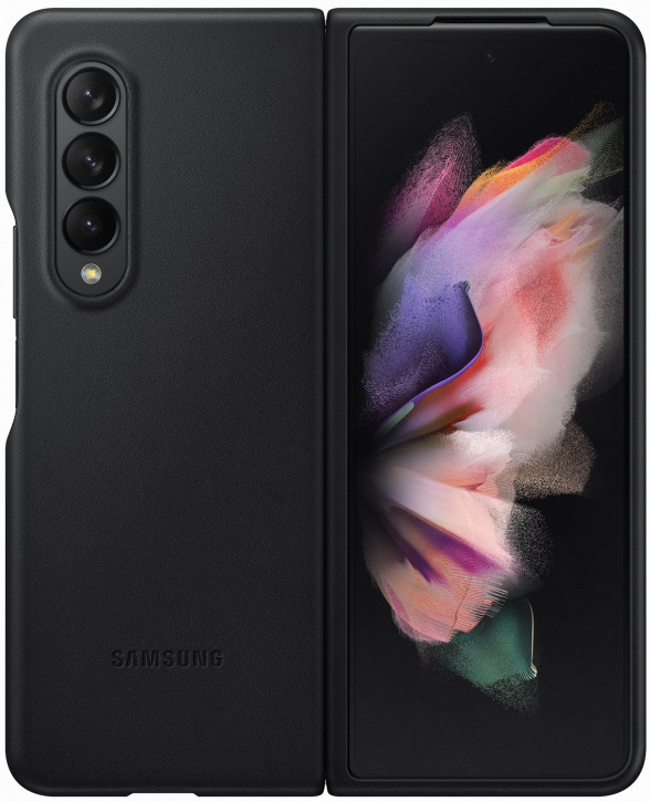 Клип-кейс Samsung Galaxy Z Fold3 Flip Cover кожаный Black (EF-VF926LBEGRU) 0313-9162 Galaxy Z Fold3 Flip Cover кожаный Black (EF-VF926LBEGRU) - фото 5