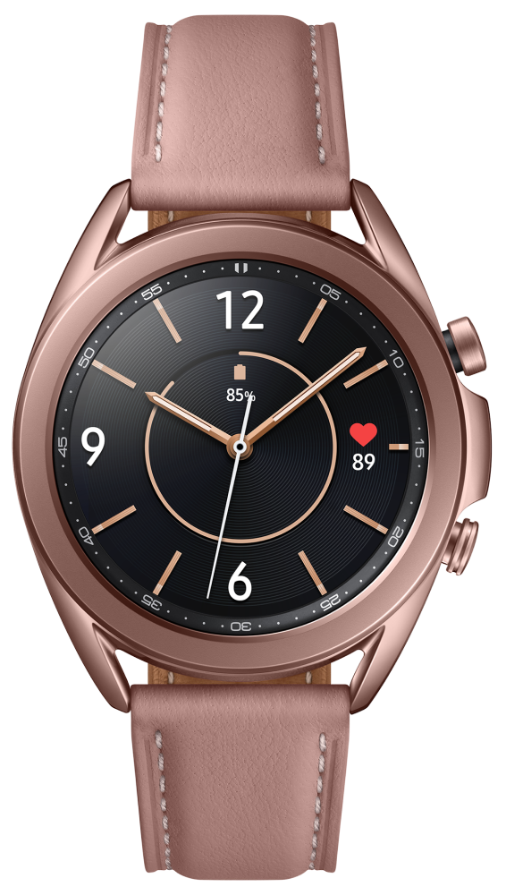 Часы Samsung Galaxy Watch 3 41mm bronze (SM-R850NZDACIS) 0200-2106 Galaxy Watch 3 41mm bronze (SM-R850NZDACIS) - фото 1