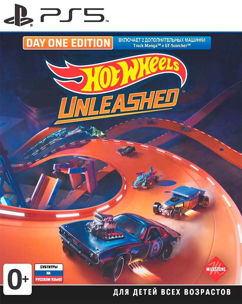 Игра Sony Playstation Hot Wheels Unleashed Day One Edition PS5 русские субтитры