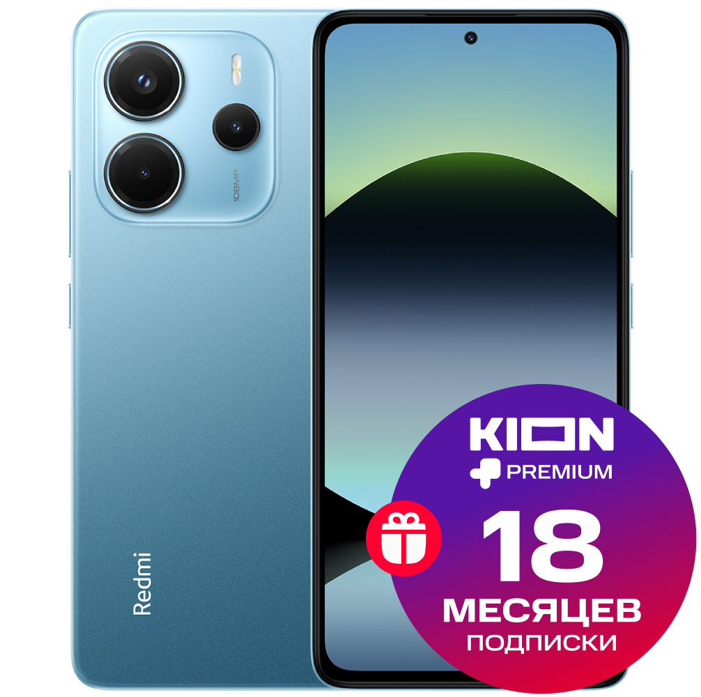 

Смартфон Xiaomi, Redmi Note 14 8/128 Гб LTE Океанический синий