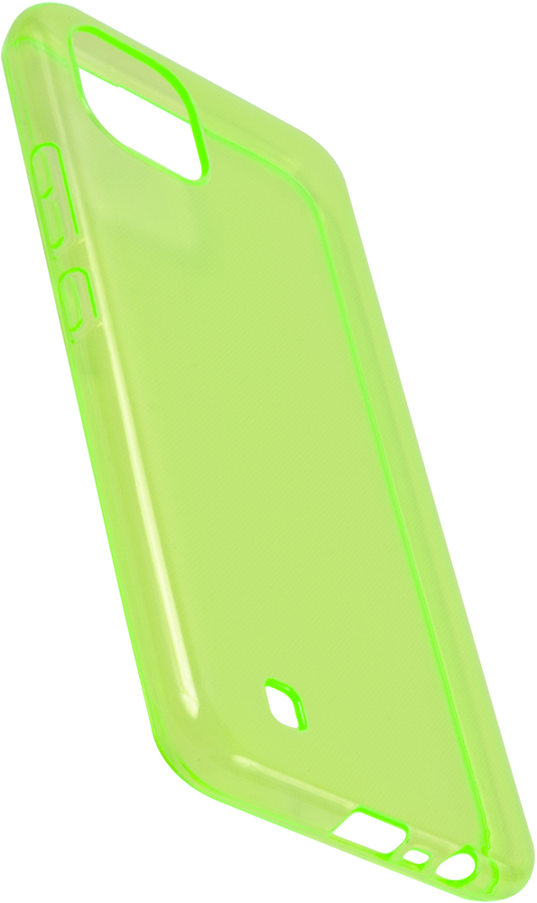 Клип-кейс RedLine iBox Crystal Realme C11 2021 неоновый Green 0313-9314 - фото 2