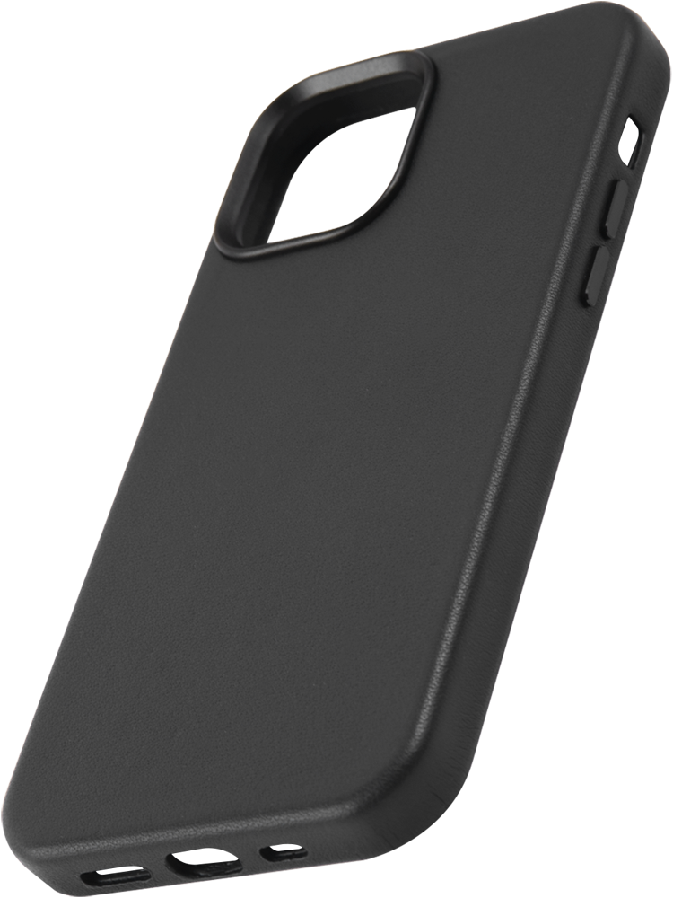 Чехол-накладка RedLine для iPhone 13 MagSafe кожаный Черный 0319-0407 - фото 2