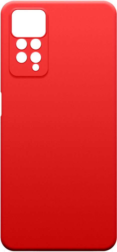 Чехол-накладка Borasco Xiaomi Redmi Note 11 Pro Microfiber Красный