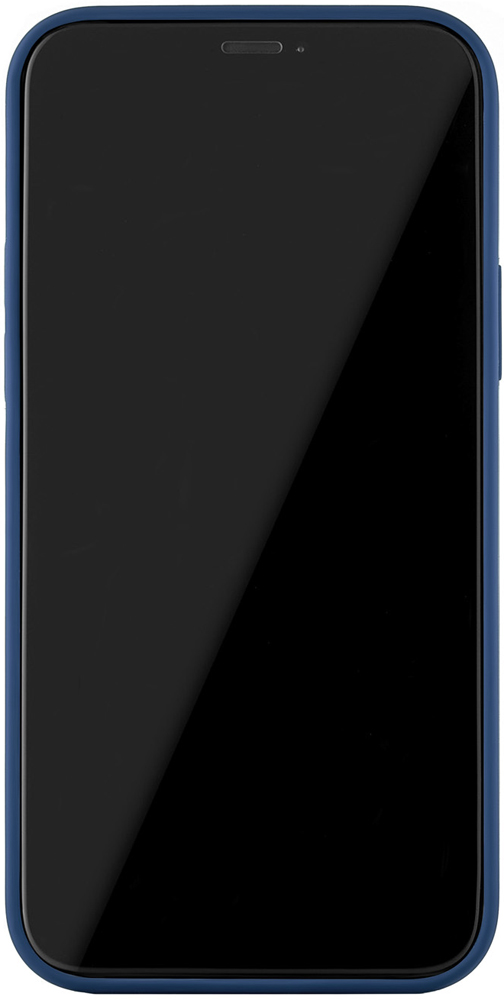Клип-кейс uBear iPhone 12 Pro Max liquid силикон Blue 0313-8722 - фото 3