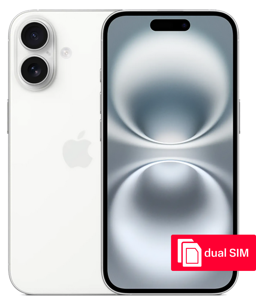

Смартфон Apple, iPhone 16 256Gb SIM + SIM Белый