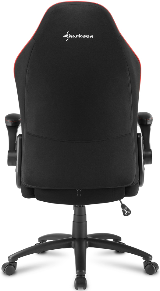 Игровое кресло Sharkoon Elbrus 1 ткань Черно-красное 0200-3023 ELBRUS 1 BK/RD - фото 6