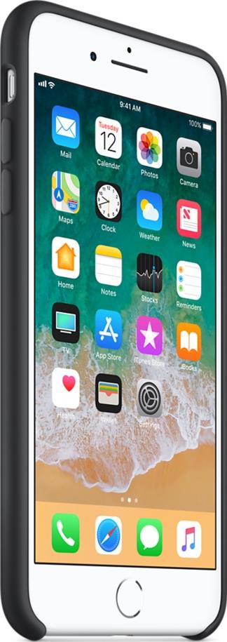 Клип-кейс Apple iPhone 8 Plus/ 7 Plus силиконовый Black 0313-6229 iPhone 8 Plus/ 7 Plus силиконовый Black iPhone 7 Plus, iPhone 8 Plus - фото 5