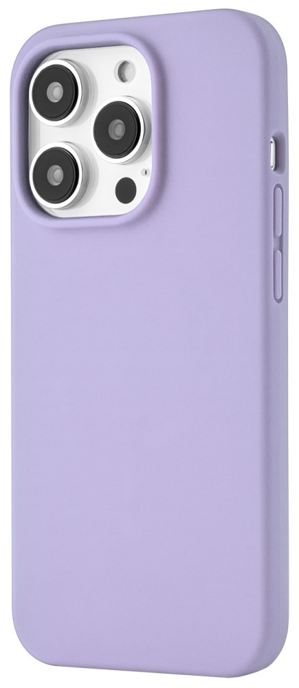 Чехол-накладка uBear силиконовая накладка silicone case с magsafe для iphone 14 plus темно фиолетовая uae