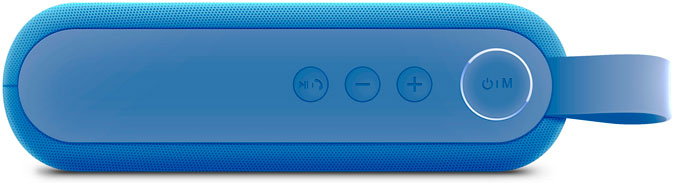 Портативная акустическая система Sven PS-75 Синяя 0406-1904 - фото 5