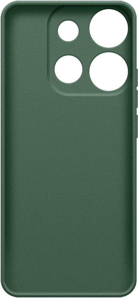 Чехол-накладка Borasco для Infinix SMART 7 TPU Зеленый 0319-1119 - фото 2