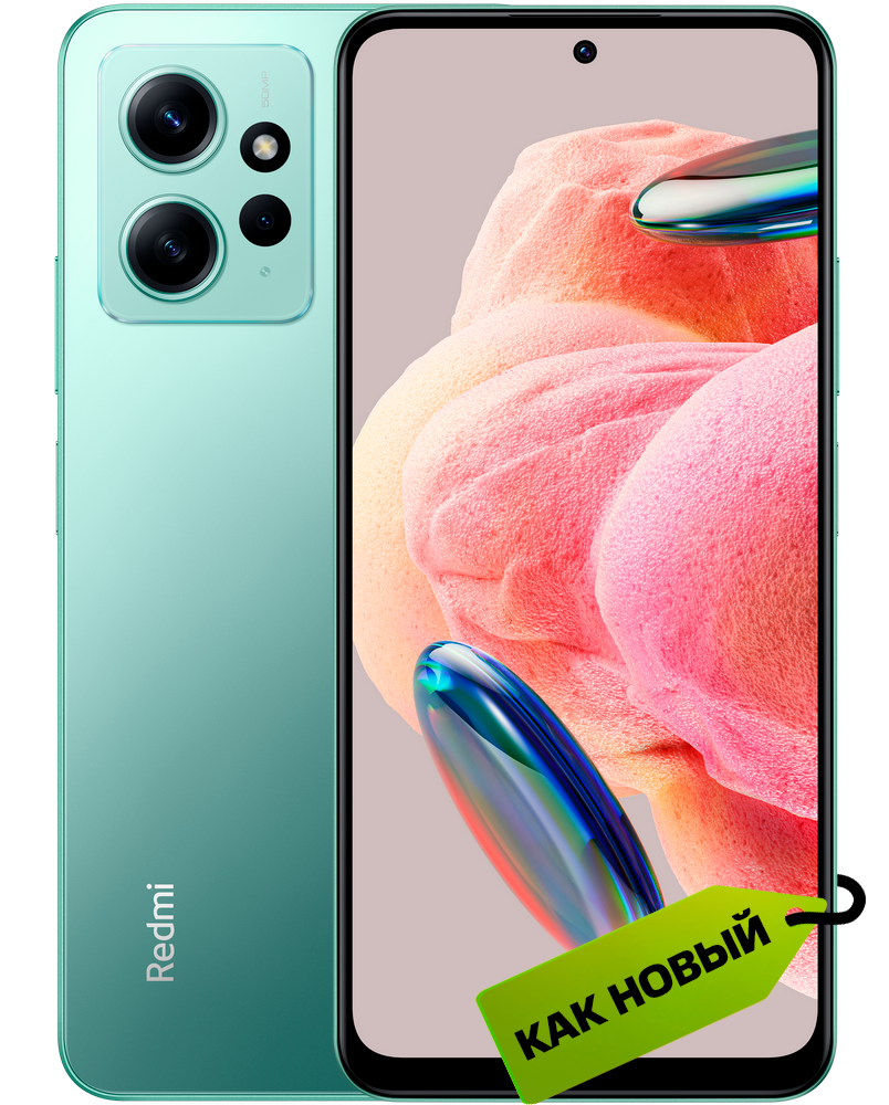 Xiaomi Redmi Note 12 6/128 Гб Зеленая мята "Как новый"