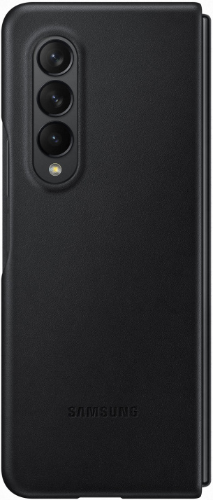 Клип-кейс Samsung Galaxy Z Fold3 Flip Cover кожаный Black (EF-VF926LBEGRU) 0313-9162 Galaxy Z Fold3 Flip Cover кожаный Black (EF-VF926LBEGRU) - фото 3