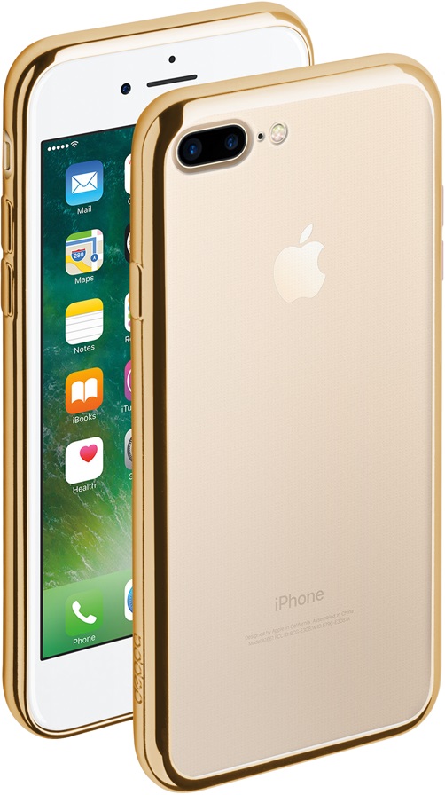 Клип-кейс Deppa Gel Plus iPhone 8 Plus gold
