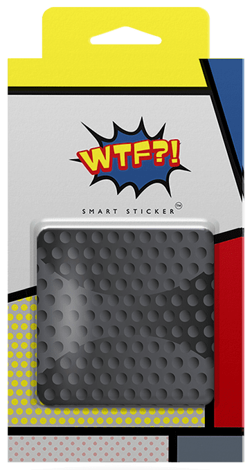 Держатель наклейка WTF Smart Sticker универсальный Black (7.97) 7000-0341 Smart Sticker универсальный Black (7.97) - фото 3