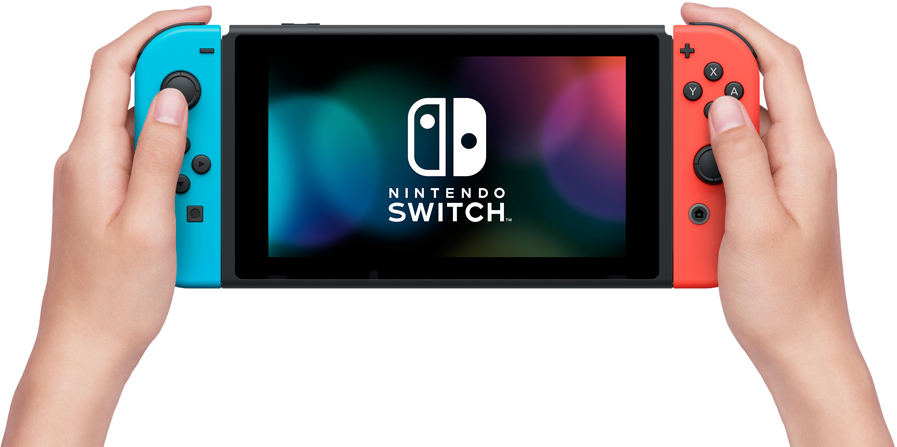 Игровая консоль Nintendo Switch неоновая синяя/неоновая красная 0206-0100 Switch неоновая синяя/неоновая красная - фото 2