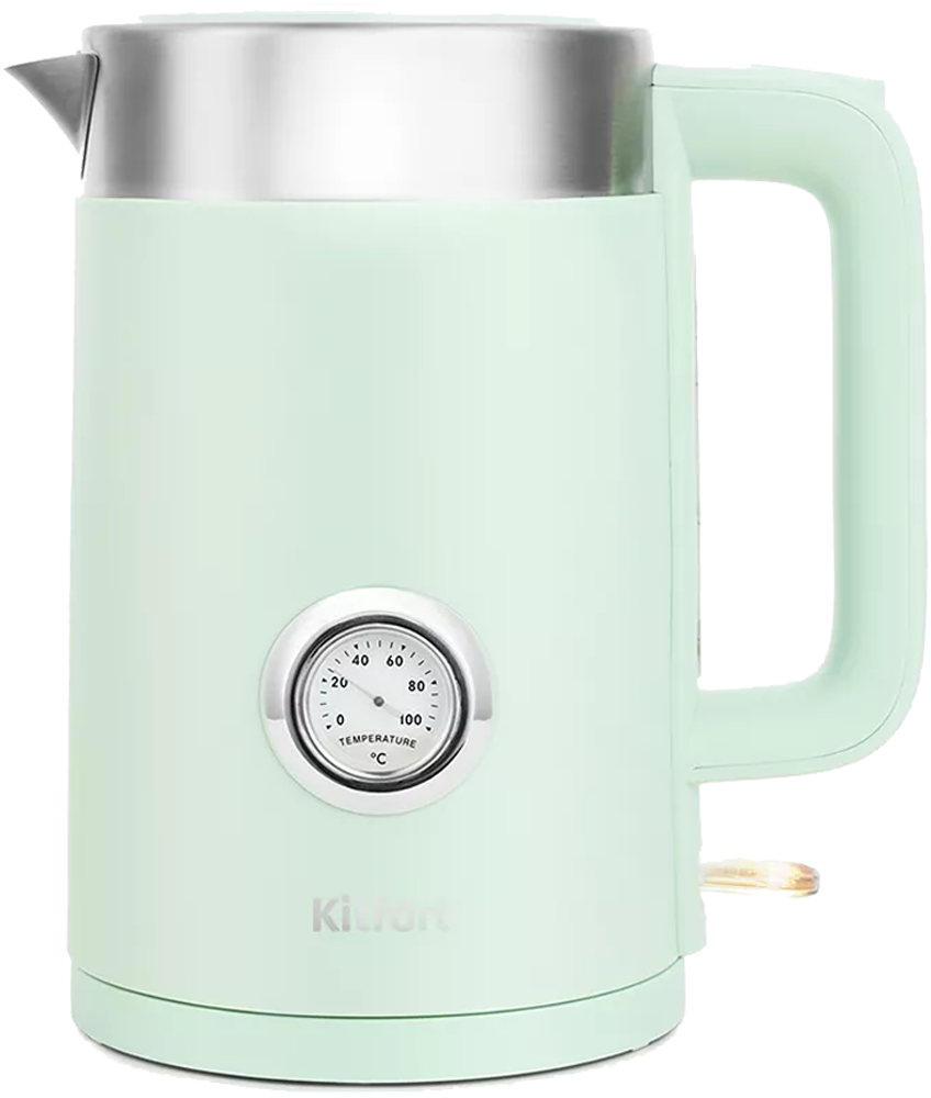 Чайник электрический Kitfort КТ-659-2 Зеленый 7000-4106 - фото 1