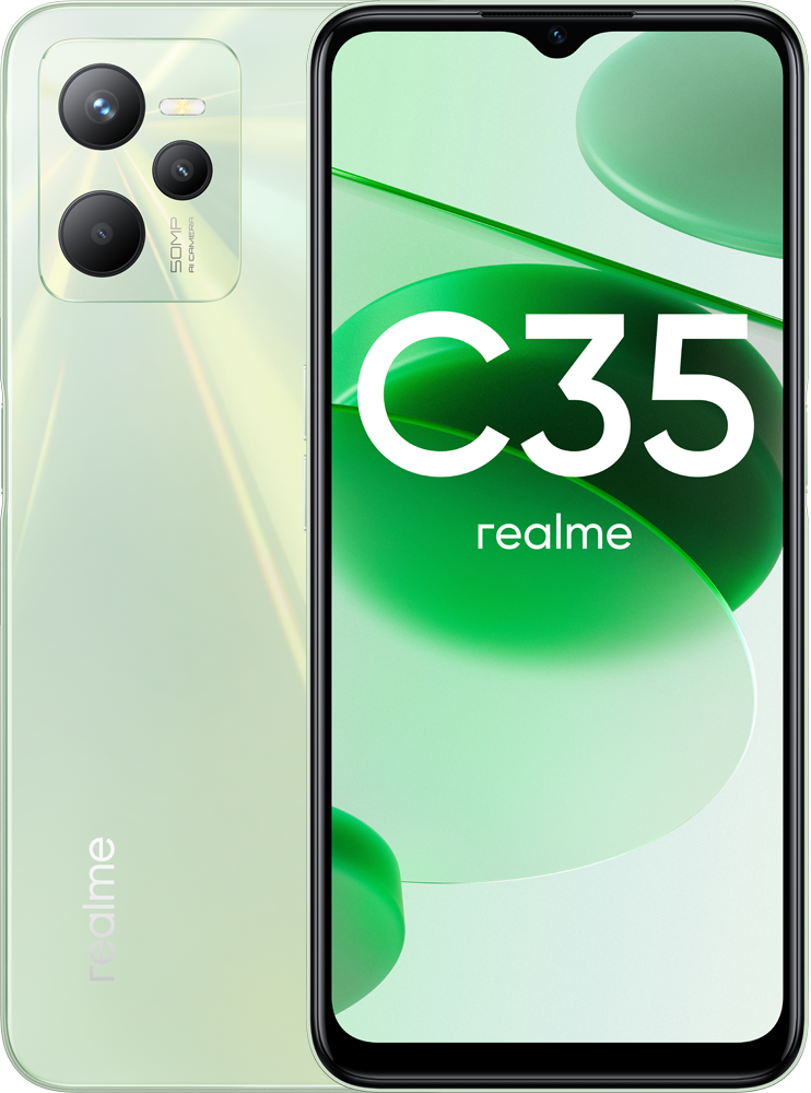 Смартфон realme C35 4/64GB Зеленый