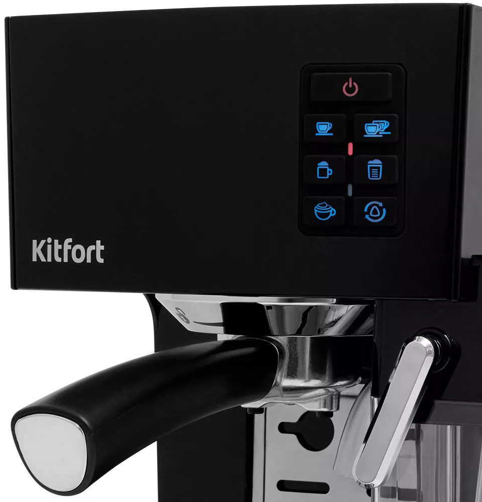 Кофеварка Kitfort КТ-743 Черная 7000-4902 - фото 6