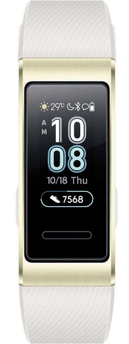 Фитнес-браслет Huawei Band 3 Pro Gold 0200-1844 - фото 3