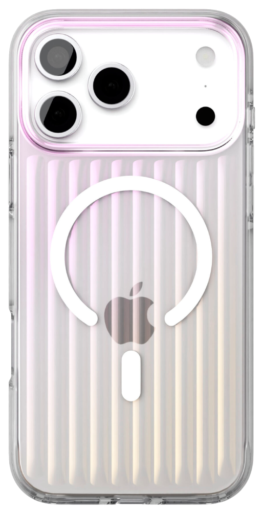 

Чехол-накладка VLP, Pulse Case с MagSafe для iPhone 17 ProMax Перламутровый