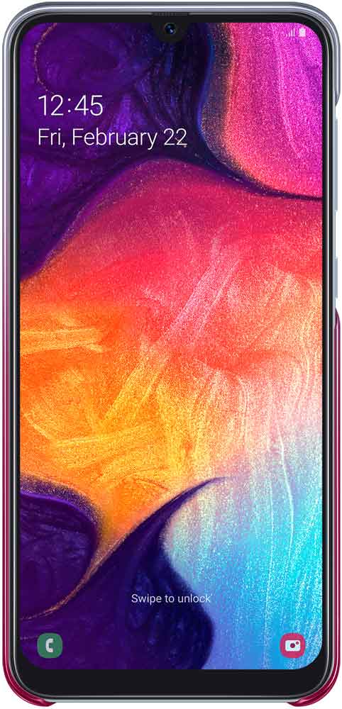 Клип-кейс Samsung Galaxy A50 EF-AA505C градиент Pink 0313-7732 EF-AA505CPEGRU - фото 4