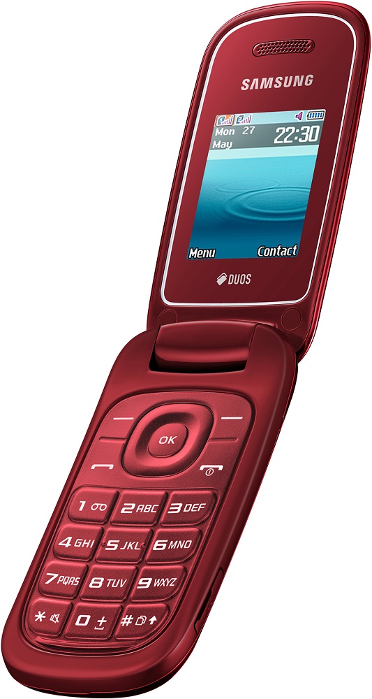  Samsung E1272  garnet red   Samsung E1272  garnet 