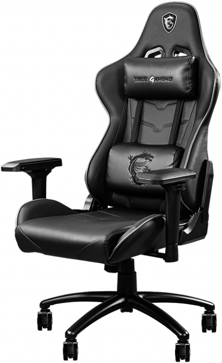 Игровое кресло MSI MAG CH120 экокожа Черное