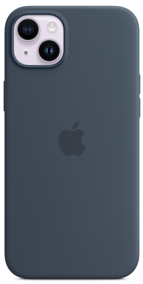 Чехол-накладка Apple iPhone 14 Plus Silicone Case with MagSafe Грозовая туча 0319-0733 - фото 5