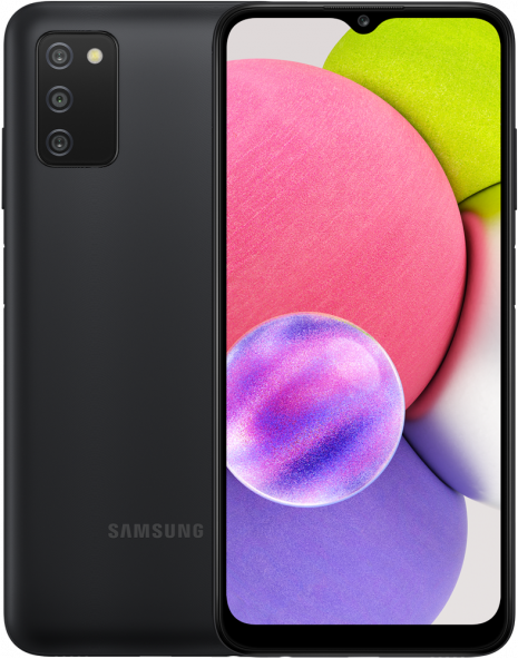 Смартфон Samsung Galaxy A03s 3/32Gb Dual sim Чёрный (SM-A037FZKDS) 0101-8182 Galaxy A03s 3/32Gb Dual sim Чёрный (SM-A037FZKDS) - фото 2