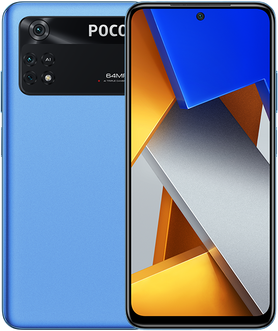 Смартфон Poco M4 Pro 6/128GB Синий 0101-8105 M4 Pro 6/128GB Синий - фото 1