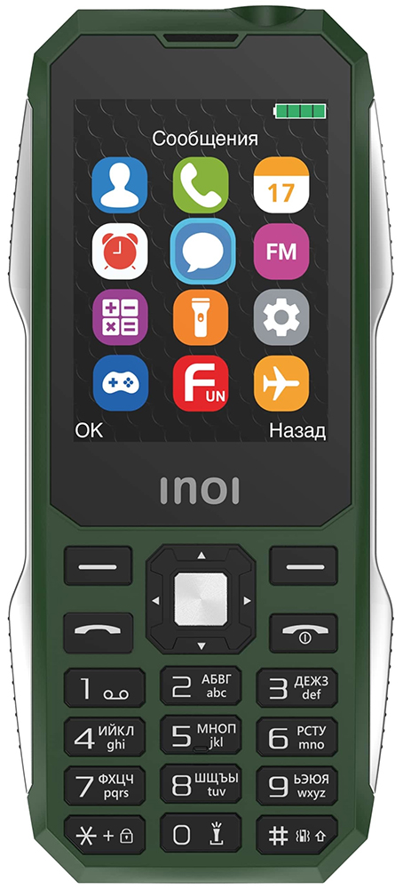 Мобильный телефон INOI 244Z Dual sim Хаки 0101-8134 - фото 2