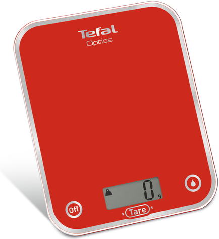 Весы кухонные Tefal Optiss BC5003V2 Red 7000-1761 - фото 2