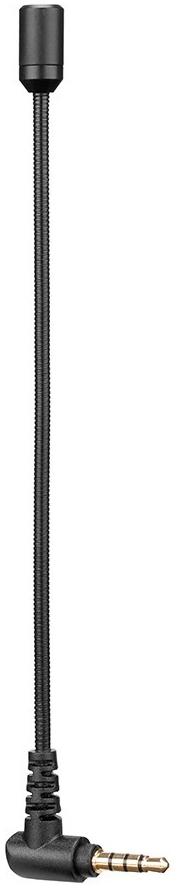 Микрофон Boya BY-UM4 гибкий конденсаторный всенаправленный Black boya by gm18cb конденсаторный микрофон с держателем gooseneck 1683