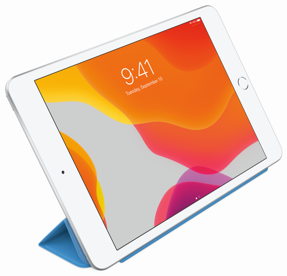 Чехол-обложка Apple iPad mini Smart Cover синяя волна (MY1V2ZM/A) 0400-1794 MY1V2ZM/A iPad mini Smart Cover синяя волна (MY1V2ZM/A) - фото 3