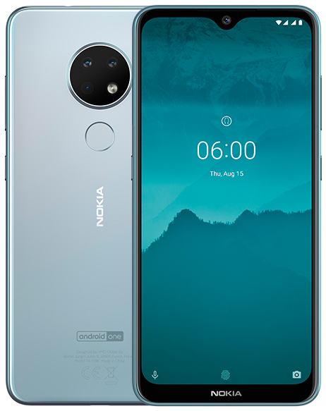 

Смартфон Nokia, 6.2 3/32Gb Ice